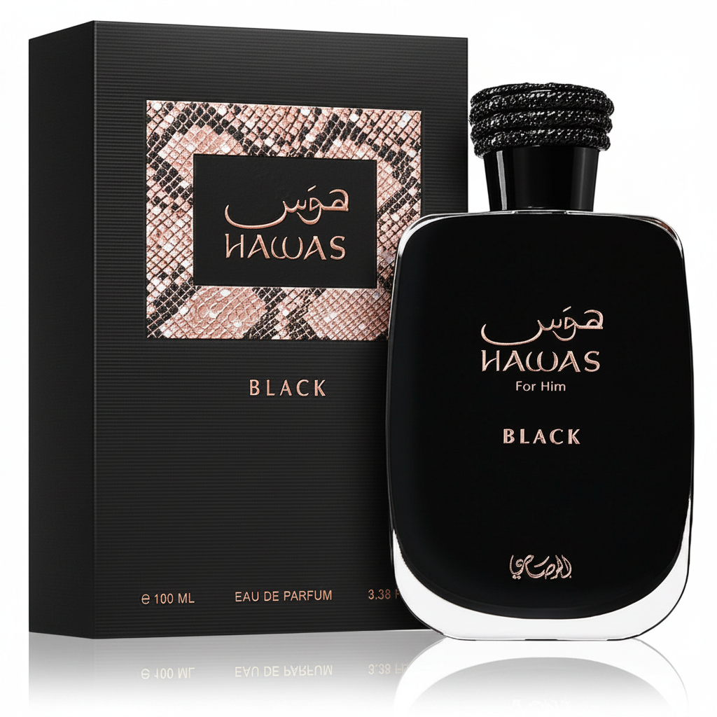 (Rassasi) Hawas Black EDP 100ML | 1086
