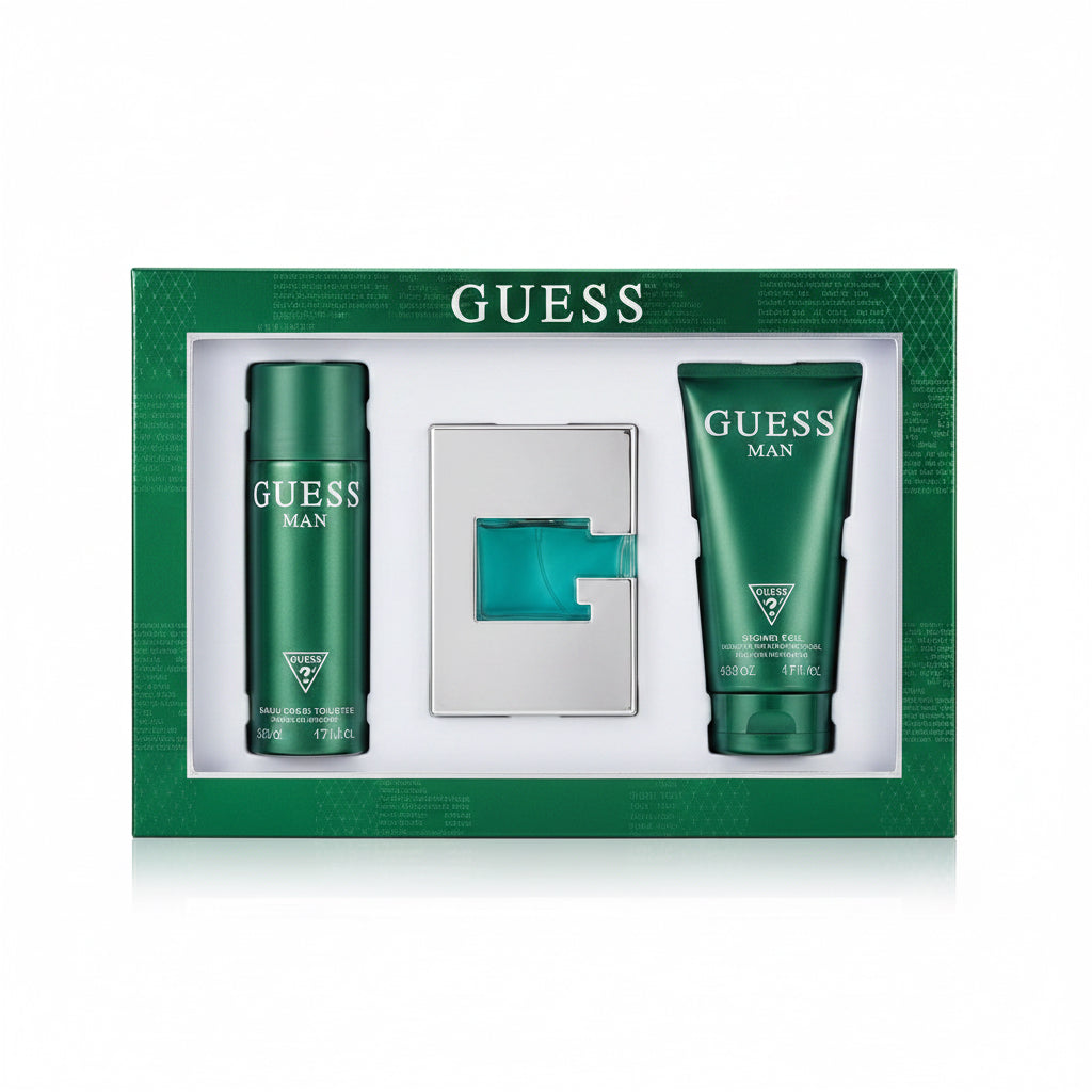 (Gift set) Guess Green Men